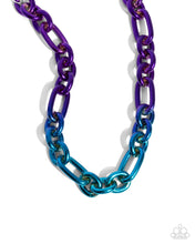 Load image into Gallery viewer, Paparazzi Nuanced Nightlife - Purple Necklace
