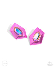 Load image into Gallery viewer, Paparazzi Dauntless Detail - Pink Earrings
