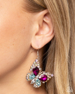 Paparazzi Teardrop Takeoff - Multi Earrings