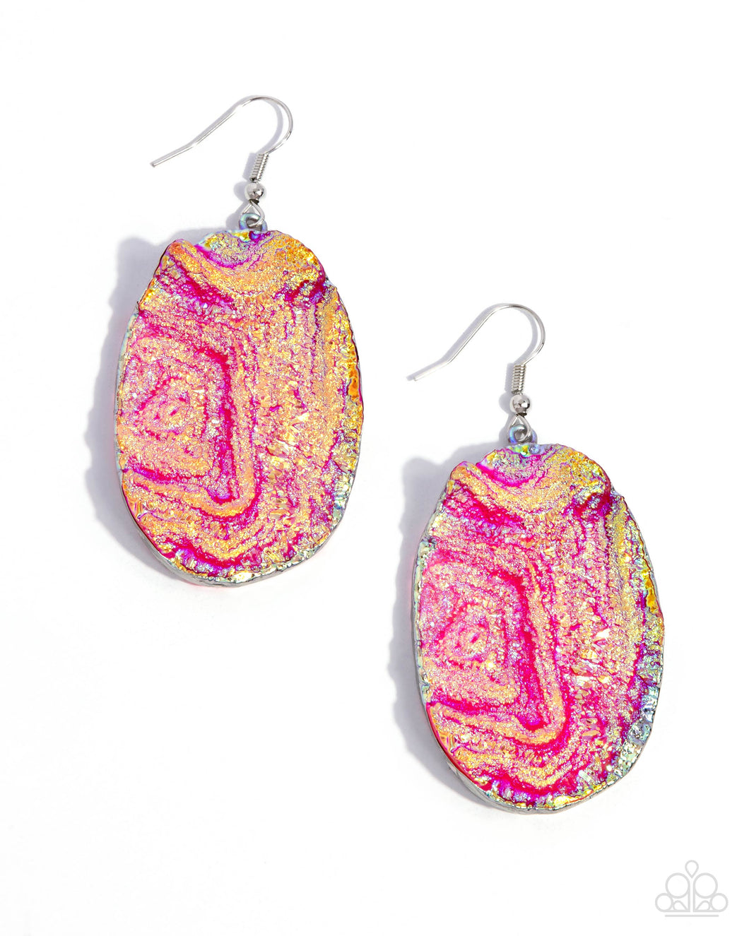 Paparazzi Artistic Avenue - Pink Earrings