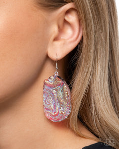 Paparazzi Artistic Avenue - Pink Earrings