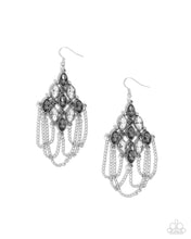 Load image into Gallery viewer, Paparazzi Trenchant Transformation - Silver Earrings
