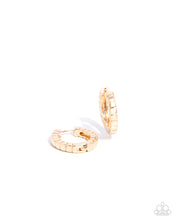 Load image into Gallery viewer, Paparazzi Seamless Style - Gold Earrings

