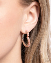 Load image into Gallery viewer, Paparazzi Vocally Vintage - Orange Earrings
