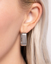 Load image into Gallery viewer, Paparazzi Vendetta Vanity - Silver Earrings
