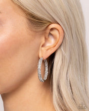 Load image into Gallery viewer, Paparazzi Calming Class - White Earrings
