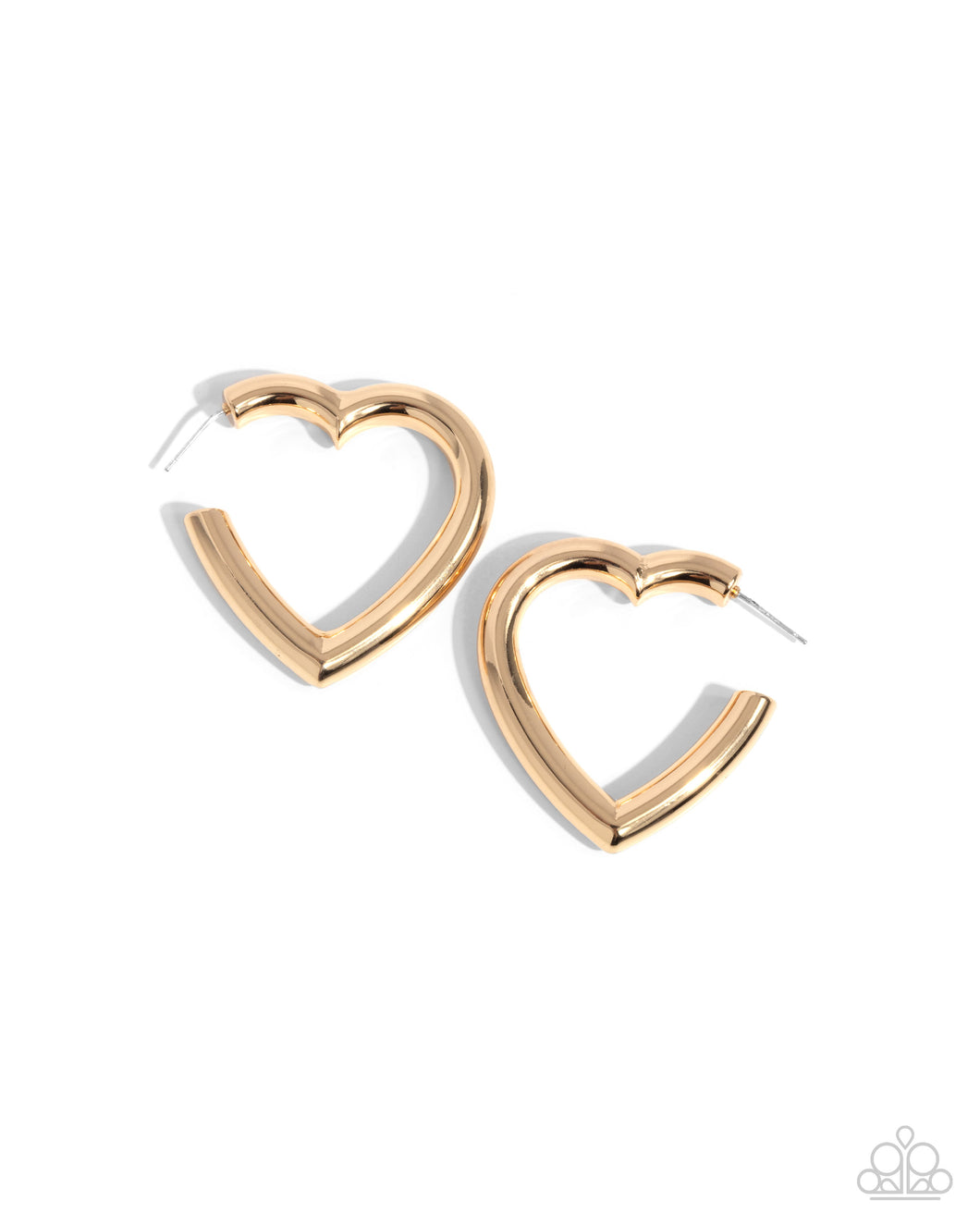 Paparazzi Local Attraction - Gold Earrings