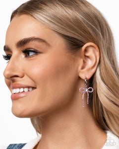 Paparazzi Whispering Whimsy - Pink Earrings