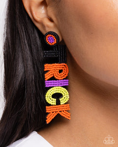 Paparazzi Halloween Hallmark - Multi Earrings