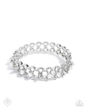 Load image into Gallery viewer, Paparazzi PUNK History - White Bracelet
