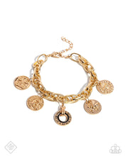 Load image into Gallery viewer, Paparazzi Delightful Declaration - Gold Necklace
