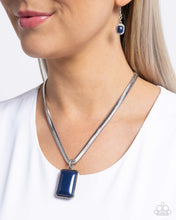 Load image into Gallery viewer, Paparazzi Clandestine Color - Blue Necklace
