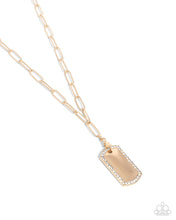 Load image into Gallery viewer, Paparazzi Simple Street - Gold Necklace
