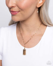 Load image into Gallery viewer, Paparazzi Simple Street - Gold Necklace
