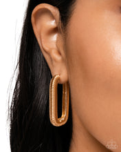 Load image into Gallery viewer, Paparazzi Spiral Supply - Gold Earrings
