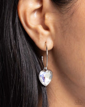 Load image into Gallery viewer, Paparazzi Diamond of the Night - White Earrings
