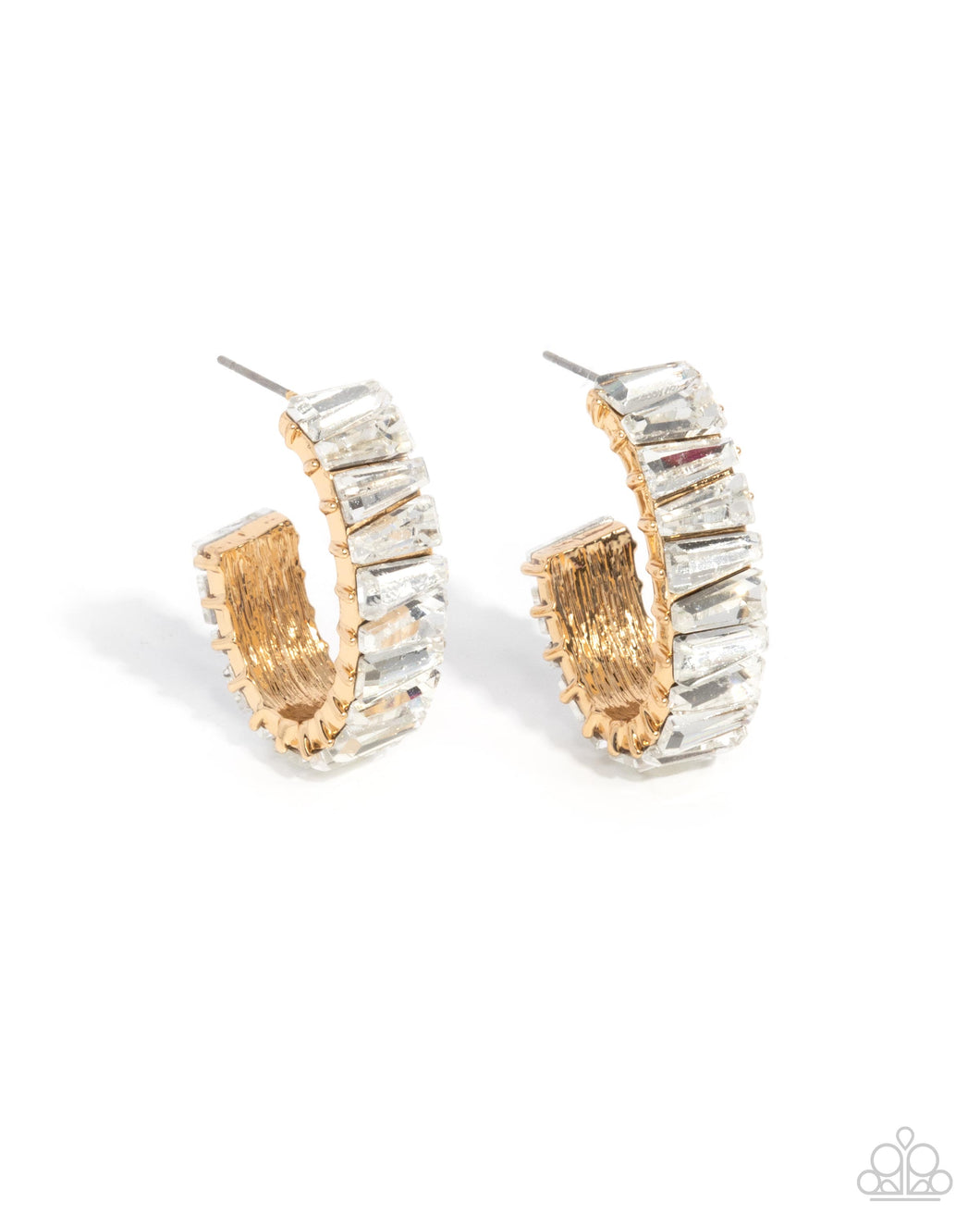Paparazzi Permissible Pizzazz - Gold Earrings