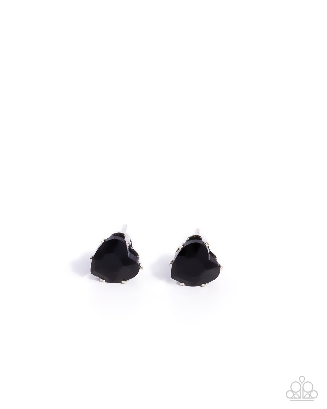 Paparazzi Sweetheart Stunner - Black Earrings