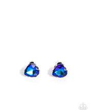 Load image into Gallery viewer, Paparazzi Sweetheart Stunner - Blue Earrings
