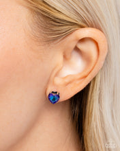 Load image into Gallery viewer, Paparazzi Sweetheart Stunner - Blue Earrings
