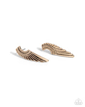 Load image into Gallery viewer, Paparazzi Angelic Altitude - Gold Earrings
