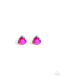 Paparazzi Sweetheart Stunner - Pink Earrings