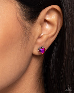 Paparazzi Sweetheart Stunner - Pink Earrings