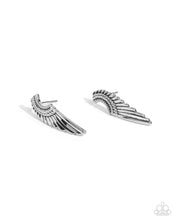Load image into Gallery viewer, Paparazzi Angelic Altitude - Silver Earrings
