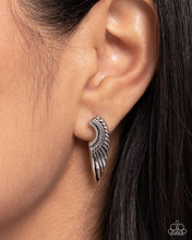 Load image into Gallery viewer, Paparazzi Angelic Altitude - Silver Earrings
