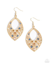 Load image into Gallery viewer, Paparazzi Glittery Gaze - Multi Earrings
