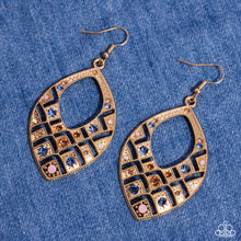 Load image into Gallery viewer, Paparazzi Glittery Gaze - Multi Earrings
