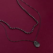 Load image into Gallery viewer, Paparazzi Lyrical Luminescence - Black Necklace
