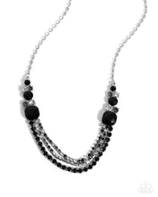 Load image into Gallery viewer, Paparazzi Relaxed Refinement - Black Necklace
