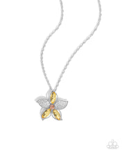 Load image into Gallery viewer, Paparazzi Favorite Flower - Yellow Necklace
