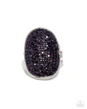 Load image into Gallery viewer, Paparazzi Exaggerated Elitist - Purple Ring
