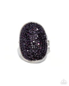 Paparazzi Exaggerated Elitist - Purple Ring