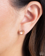 Load image into Gallery viewer, Paparazzi Sweetheart Stunner - Gold Earrings
