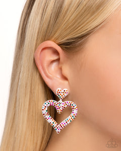 Paparazzi Dazzling Deed - Multi Earrings