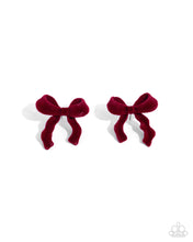 Load image into Gallery viewer, Paparazzi Dapper Dedication - Red Earrings
