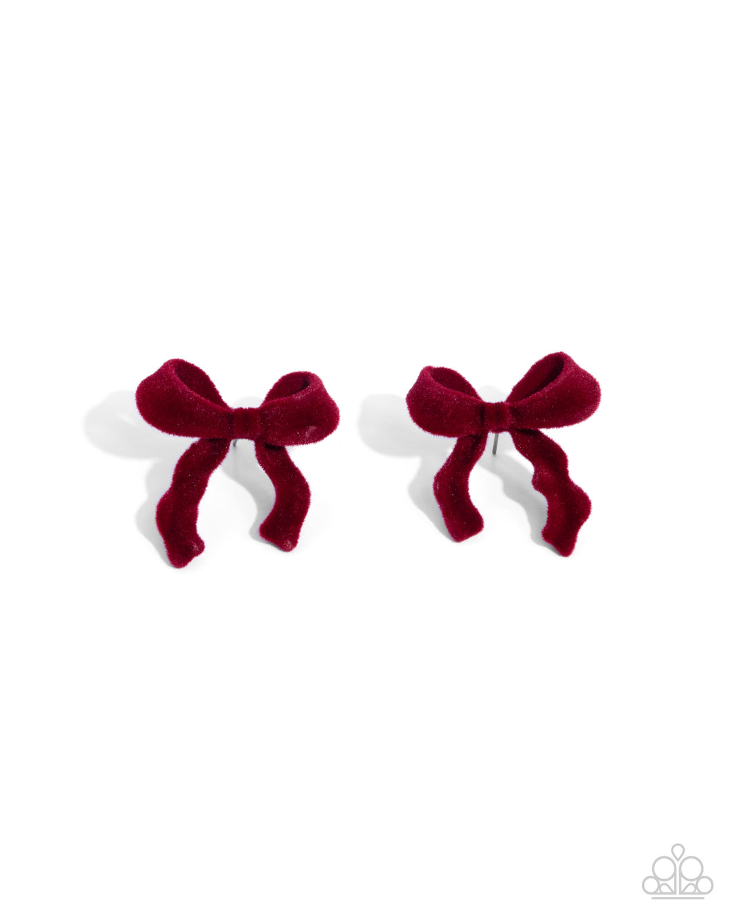 Paparazzi Dapper Dedication - Red Earrings