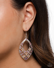 Load image into Gallery viewer, Paparazzi Glittery Gaze - Purple Earrings
