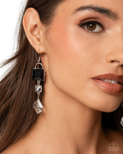 Load image into Gallery viewer, Paparazzi Alluring Assertion - Black Earrings

