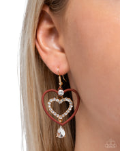 Load image into Gallery viewer, Paparazzi Soft and Sweet - Red Earrings
