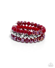 Load image into Gallery viewer, Paparazzi Memorable Makeover - Red Bracelet
