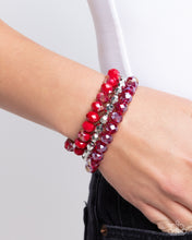 Load image into Gallery viewer, Paparazzi Memorable Makeover - Red Bracelet
