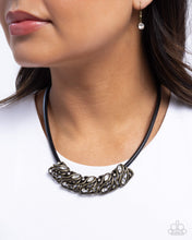 Load image into Gallery viewer, Paparazzi Sprig Shimmer - Brass Necklace
