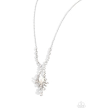 Load image into Gallery viewer, Paparazzi Phenomenal Pizzazz - White Necklace
