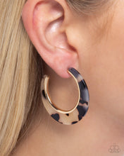 Load image into Gallery viewer, Paparazzi Patterned Promotion - Brown Earrings
