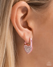 Load image into Gallery viewer, Paparazzi Padlocked Promise - Pink Earrings
