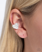 Load image into Gallery viewer, Paparazzi As Far As It GLOWS - White Earrings
